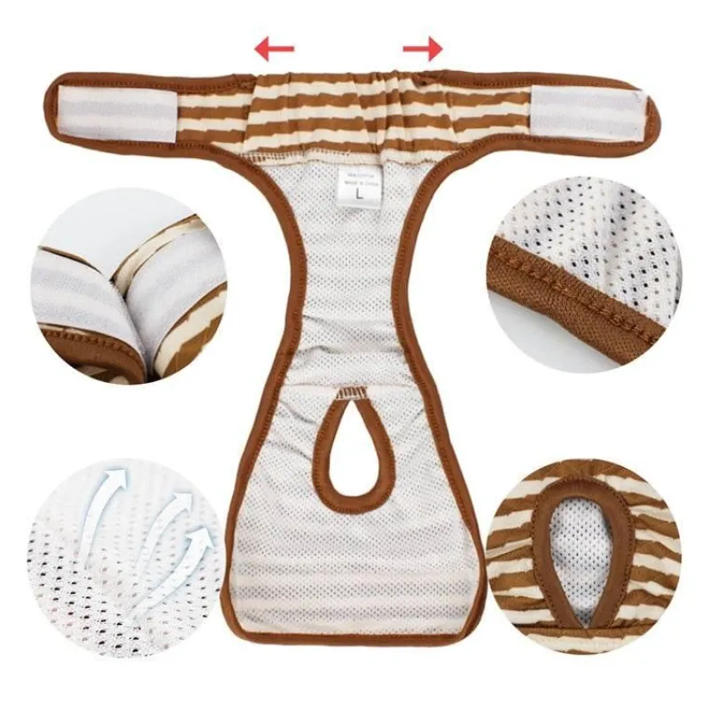 Furendo Haustierzubehör|Reinigungswerkzeuge Für Haustiere-Waschbare Hundewindel – Wiederverwendbare Trainingshilfe für Haustiere