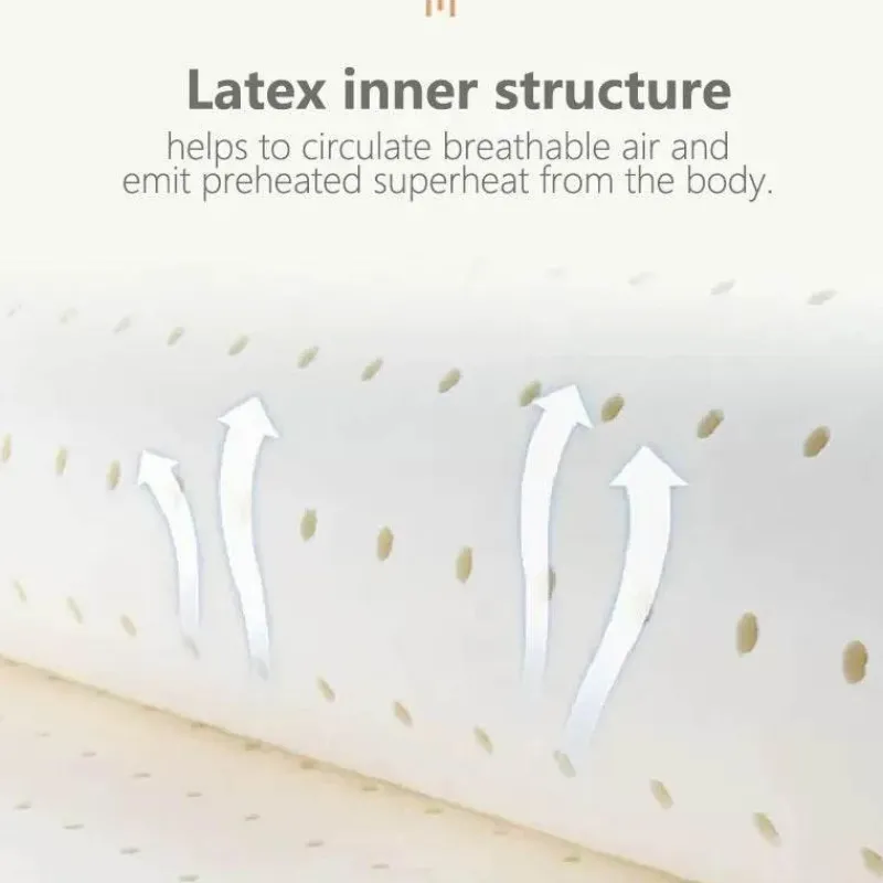 The Decor Haven Gadgets Für Zuhause-Waschbares Latex-Lesekissen – bequemes Stützkissen