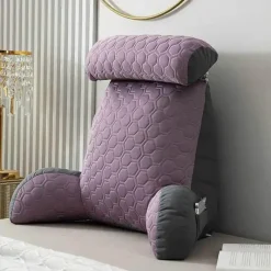 The Decor Haven Gadgets Für Zuhause-Waschbares Latex-Lesekissen – bequemes Stützkissen