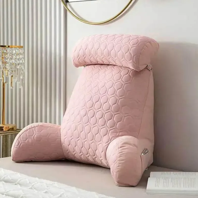 The Decor Haven Gadgets Für Zuhause-Waschbares Latex-Lesekissen – bequemes Stützkissen