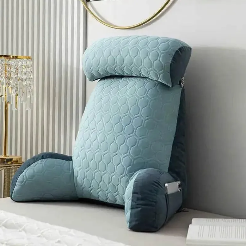 The Decor Haven Gadgets Für Zuhause-Waschbares Latex-Lesekissen – bequemes Stützkissen