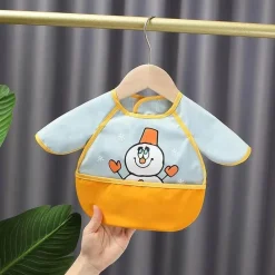 Kinder The Decor Haven Kinderwagen & Zubehör-Wasserdichte Cartoon-Babylätzchen – leicht zu reinigende Lätzchen zum Füttern von Kindern