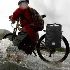 Wilderness Haven Taschen & Geldbörsen|Fahrräder & Verkehr-Wasserdichte Fahrradsatteltasche - Robuste Fahrrad-Schultertasche