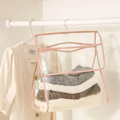 The Blissful Bath Badezimmer-Wasserdichte, hängende Badezimmer-Organizer-Tasche – transparente Aufbewahrungslösung