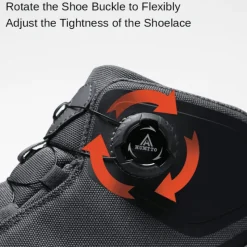 Herren Decor Herrenschuhe-Wasserdichte Schnür-Sneaker-Stiefel – Rain Rider Auto Style