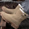Herren Decor Herrenschuhe-Wasserdichte Sicherheitsstiefel – Strapazierfähiges, strapazierfähiges Arbeitsschuhwerk