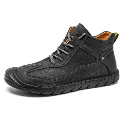Herren Decor Herrenschuhe-Wasserdichte Wanderschuhe aus Leder – Mountain Trail Footwear