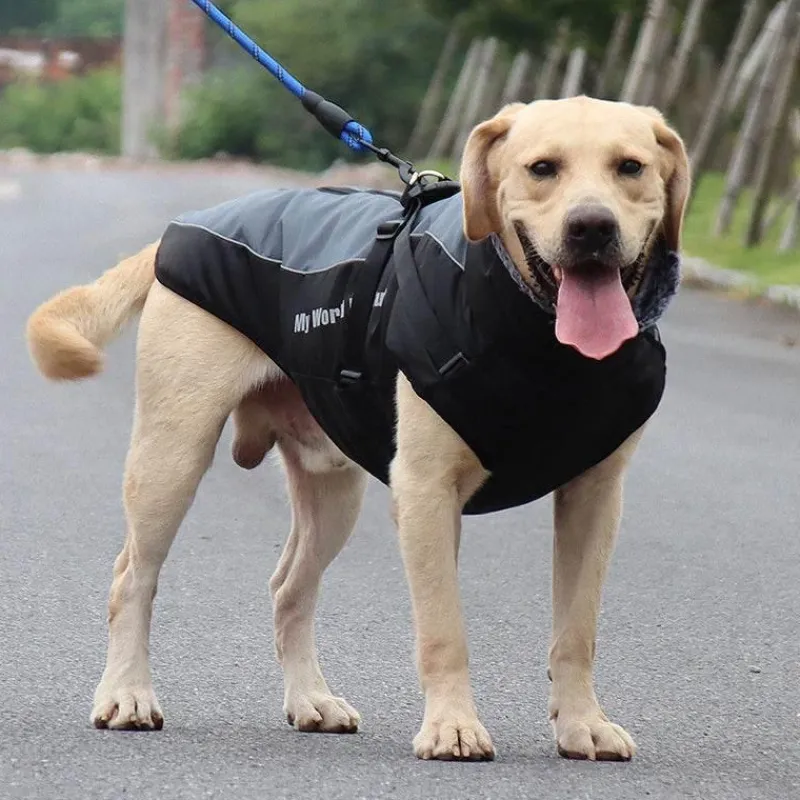 Furendo Haustierzubehör|Reinigungswerkzeuge Für Haustiere-Wasserdichte Winterjacke für Hunde – warmer, gemütlicher Haustiermantel