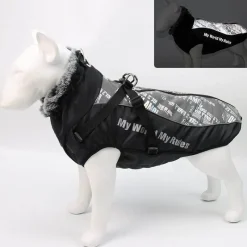 Furendo Haustierzubehör|Reinigungswerkzeuge Für Haustiere-Wasserdichte Winterjacke für Hunde – warmer, gemütlicher Haustiermantel