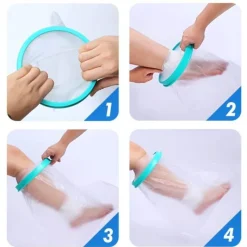 The Blissful Bath Männerpflege|Frauenpflege-Wasserdichter Badeverbandbezug - Medizinischer Heilungsschutz