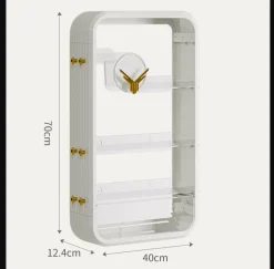 Tranquil Waters Badezimmer|Küche & Esszimmer-Wasserdichter Badezimmer-Organizer – staubdichte Aufbewahrungslösung