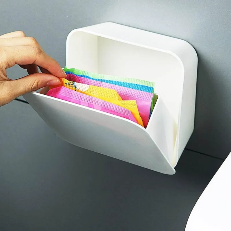 The Blissful Bath Badezimmer-Wasserdichter Badezimmer-Organizer – Wandmontiertes Lagerregal