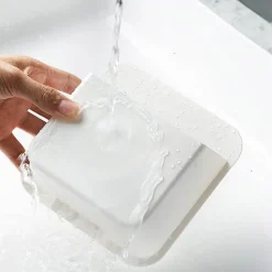 The Blissful Bath Badezimmer-Wasserdichter Badezimmer-Organizer – Wandmontiertes Lagerregal