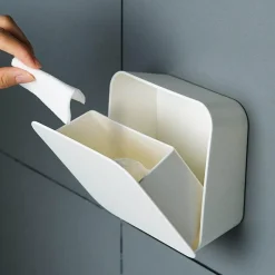 The Blissful Bath Badezimmer-Wasserdichter Badezimmer-Organizer – Wandmontiertes Lagerregal