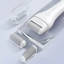 PureGlow Männerpflege|Frauenpflege-Wasserdichter elektrischer Fußschleifer - Entferner abgestorbener Haut