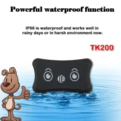 Decor Haustierzubehör-Wasserdichter GPS-Haustier-Tracker – Echtzeit-Ortungshalsband für Hunde und Katzen