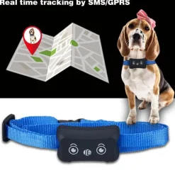 Decor Haustierzubehör-Wasserdichter GPS-Haustier-Tracker – Echtzeit-Ortungshalsband für Hunde und Katzen