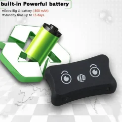 Decor Haustierzubehör-Wasserdichter GPS-Haustier-Tracker – Echtzeit-Ortungshalsband für Hunde und Katzen