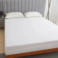 The Decor Haven Gadgets Für Zuhause-Wasserdichter Matratzenschoner – Atmungsaktiver Bettbezug, allergie- und staubmilbenresistent