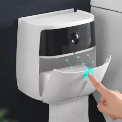 The Blissful Bath Badezimmer-Wasserdichter Toilettenpapierhalter - Badezimmer-Aufbewahrungs-Organizer