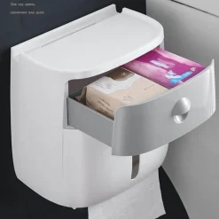The Blissful Bath Badezimmer-Wasserdichter Toilettenpapierhalter - Badezimmer-Aufbewahrungs-Organizer