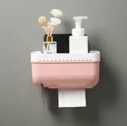 The Blissful Bath Badezimmer-Wasserdichter Toilettenpapierhalter - Badezimmer-Aufbewahrungs-Organizer