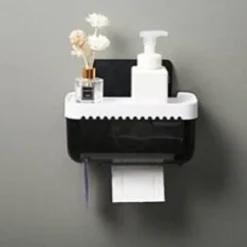 The Blissful Bath Badezimmer-Wasserdichter Toilettenpapierhalter - Badezimmer-Aufbewahrungs-Organizer