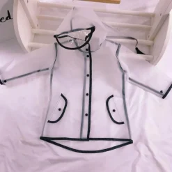 The Decor Haven Babykleidung|Babykleidung-Wasserdichter transparenter Regenmantel für Kinder – süße Regenbekleidung für Kinder