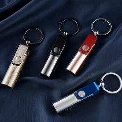 The Outdoor Vault Camping-Werkzeuge|Camping Im Freien-Wasserdichtes Schlüsselanhänger-Feuerzeug – Kompaktes Überlebenswerkzeug