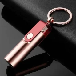 The Outdoor Vault Camping-Werkzeuge|Camping Im Freien-Wasserdichtes Schlüsselanhänger-Feuerzeug – Kompaktes Überlebenswerkzeug