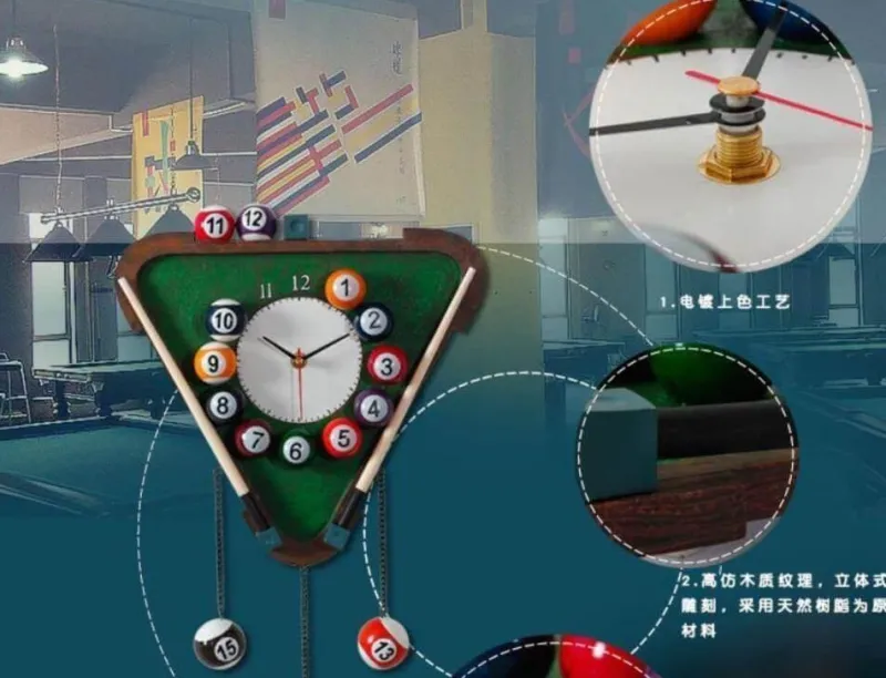 Comfort u0026 Style Wohndeko-Wasserfeste Pooluhr – Moderne, stilvolle Uhr