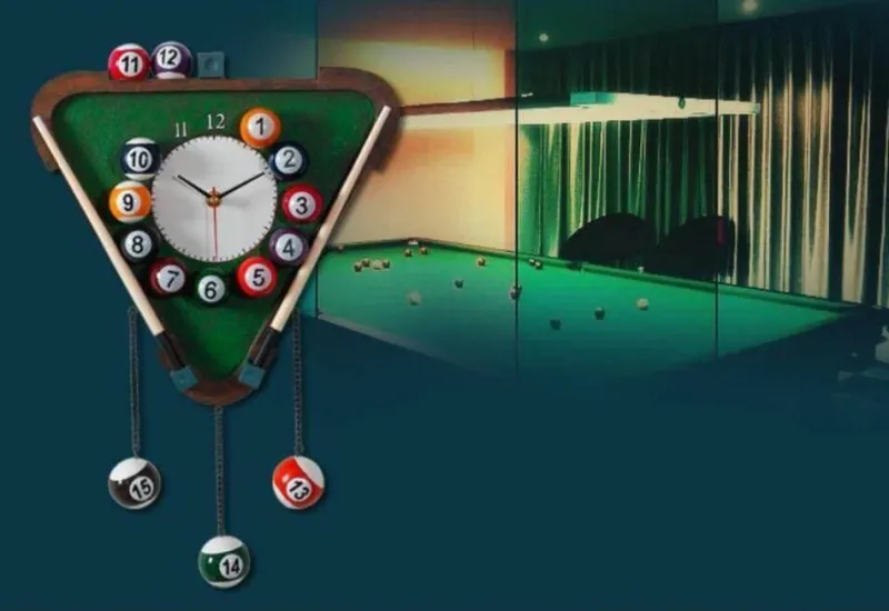 Comfort u0026 Style Wohndeko-Wasserfeste Pooluhr – Moderne, stilvolle Uhr