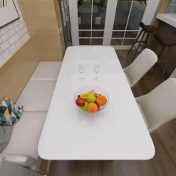 The Decor Haven Küche & Esszimmer|Heimwerkzeuge-Wasserfeste, selbstklebende Arbeitsplattenfolienrolle – glänzender Oberflächenschutz