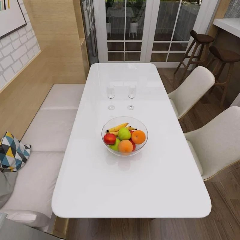 The Decor Haven Küche & Esszimmer|Heimwerkzeuge-Wasserfeste, selbstklebende Arbeitsplattenfolienrolle – glänzender Oberflächenschutz