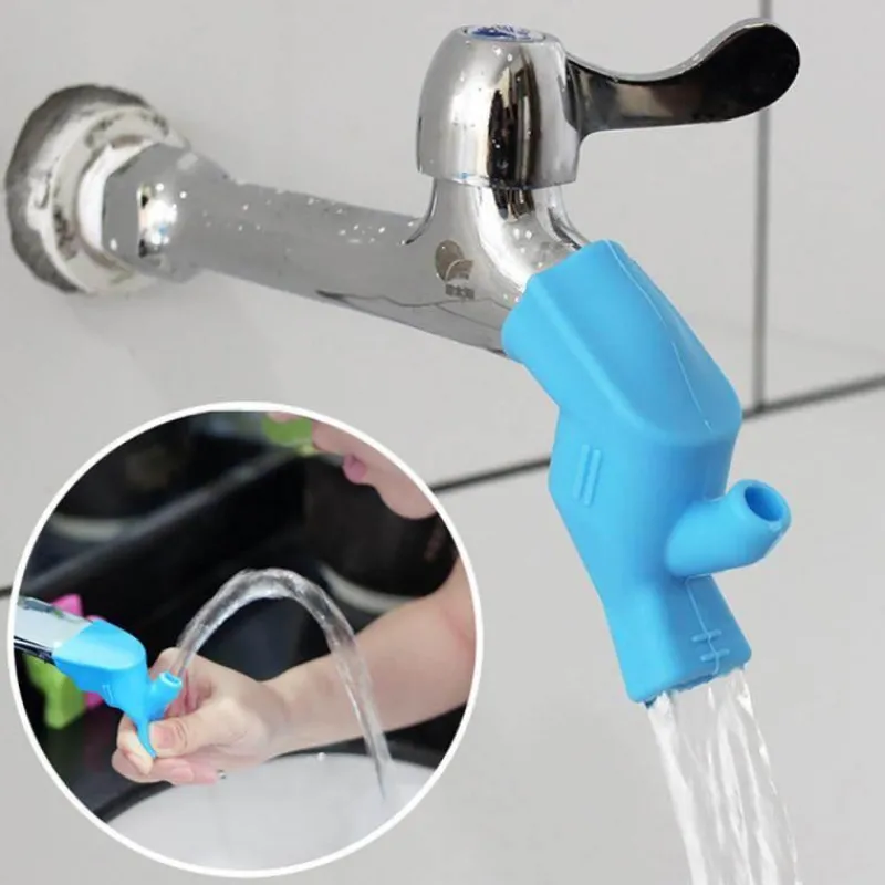 Tranquil Waters Badezimmer-Wasserhahnverlängerung für Kinder – Elastischer Wasserhahnadapter
