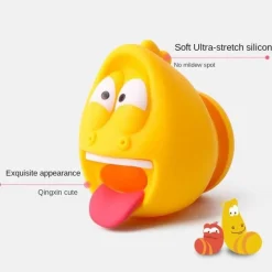 Tranquil Waters Badezimmer-Wasserhahnverlängerung für Kinder, Cartoon-Fisch, lustiges Badezubehör