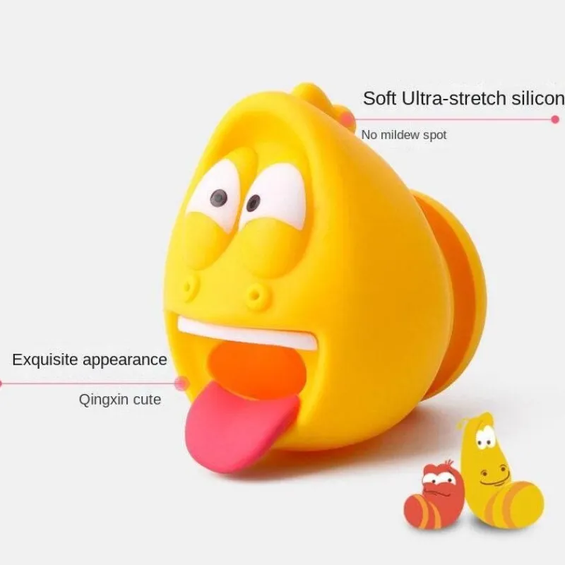 Tranquil Waters Badezimmer-Wasserhahnverlängerung für Kinder, Cartoon-Fisch, lustiges Badezubehör