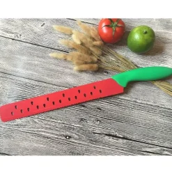 The Culinary Kit Küche & Esszimmer-Wassermelonenschneider – Einfaches Obstschneidewerkzeug mit langem Griff