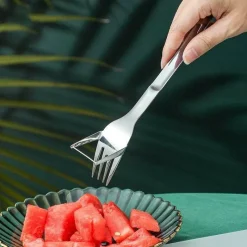 The Culinary Kit Küche & Esszimmer-Wassermelonenschneider - Einfache Obstschneidegabel