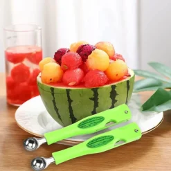 The Culinary Kit Küche & Esszimmer-Wassermelonenschneider – 3-in-1-Obstschneider