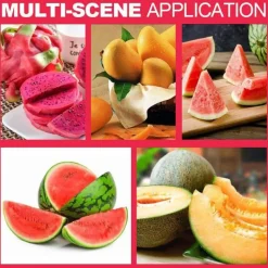 The Culinary Kit Küche & Esszimmer-Wassermelonenschneider – 3-in-1-Obstschneider