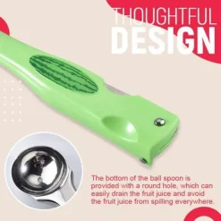 The Culinary Kit Küche & Esszimmer-Wassermelonenschneider – 3-in-1-Obstschneider