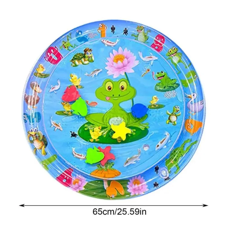 Furendo Haustierzubehör|Reinigungswerkzeuge Für Haustiere-Wasserspielmatte – Interaktives Wasseraktivitätsspielzeug für Kinder