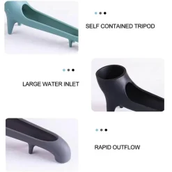 Tom Küche & Esszimmer-Wassertank-Deflektor für Espressomaschinen – Platzsparende Anleitung für Maschinen