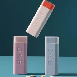 The Relaxation Nook Mobilitäts- Und Support-Tools|Gesundheits-Gadgets-Wöchentlicher Pillen-Organizer - Bunter Mini-Dispenser