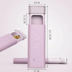 The Relaxation Nook Mobilitäts- Und Support-Tools|Gesundheits-Gadgets-Wöchentlicher Pillen-Organizer - Bunter Mini-Dispenser