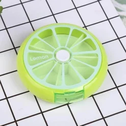 Decor Gesundheits- Und Entspannungstools-Wöchentliches Pillendosen-Set – 2 drehbare Medikamentenboxen