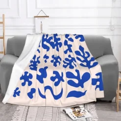 Cozy Haven Bettzeug-Weiche Matisse-Überwurfdecke – dekorative, kuschelige Decke