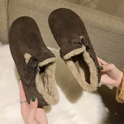 Damen Wilderness Haven Damenschuhe-Weiche Pelz Damenschuhe - Gemütliche Herbstschuhe