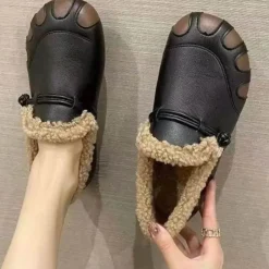 Damen Wilderness Haven Damenschuhe-Weiche Pelz Damenschuhe - Gemütliche Herbstschuhe